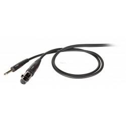 Die-Hard DHG200LU5 Kabel mikrofonowy mono jack - XLR F 5m