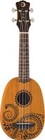 Luna Mahogany Tattoo Soprano Pineaple - ukulele