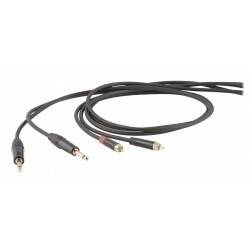 Die-Hard DHS535LU5 Kabel 2 x RCA M - 2 x mono jack M 5m