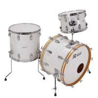 ROGERS POWERTONE WHITE MARINE PEARL SHELL SET 13/16/22