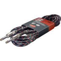 Stagg SGC-6-VT-BK - kabel instrumentalny 6m