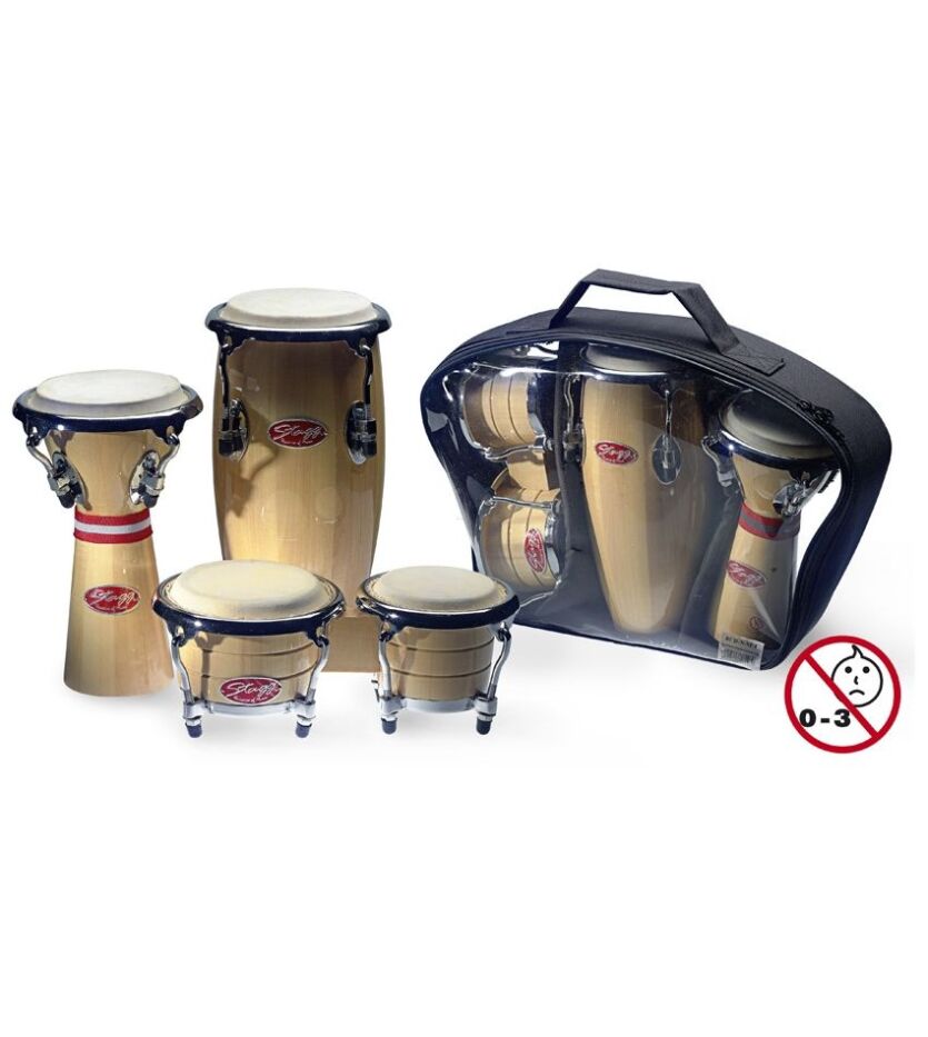 Stagg BCD N SET - mini zestaw instrumentów perkusyjnych