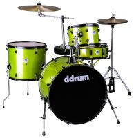 Ddrum D2 Rock Lime Sparkle - akustyczny zestaw perkusyjny