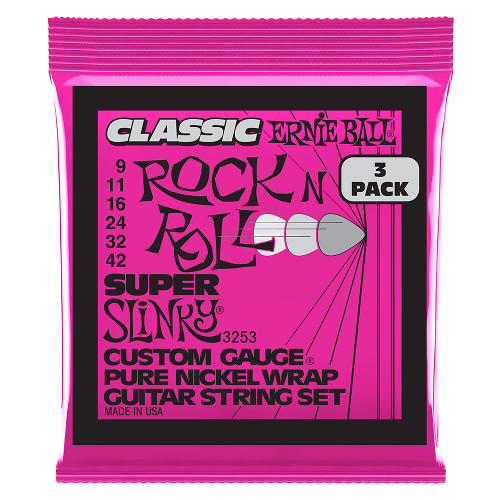 ERNIE BALL EB 3253 • komplet strun do gitary elektrycznej