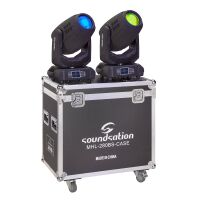 Soundsation MHL-280BS SET - zestaw 2 głowy LED