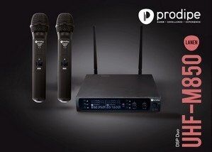 Prodipe M850 DSP DUO UHF - zestaw bezprzewodowy