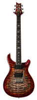 PRS SE Custom 24-08 Quilt Charcoal Cherry Burst - gitara elektryczna