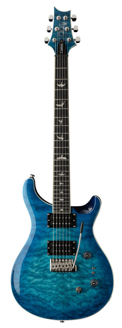 PRS SE Custom 24-08 Quilt Lake Blue - gitara elektryczna