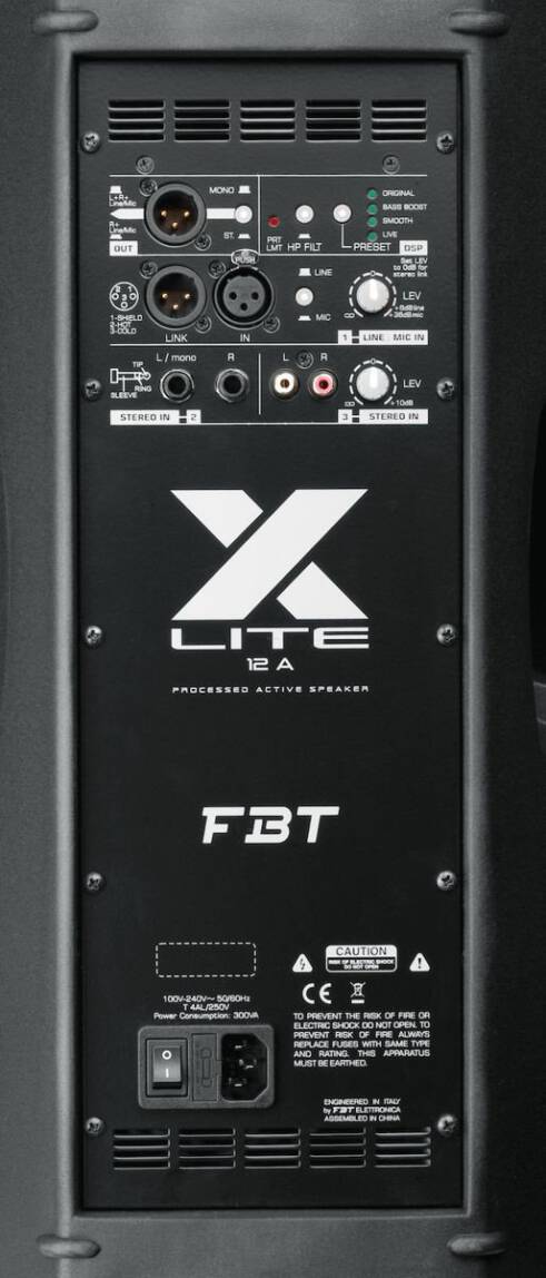 FBT X-Lite 12A - dwudrożna kolumna aktywna