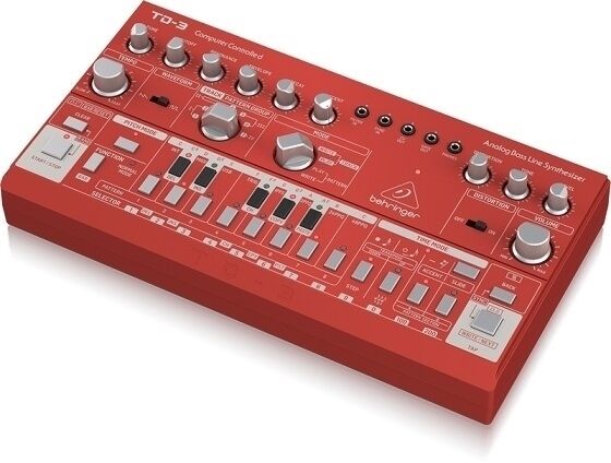 Behringer TD-3-RD Syntezator linii basowej czerwony