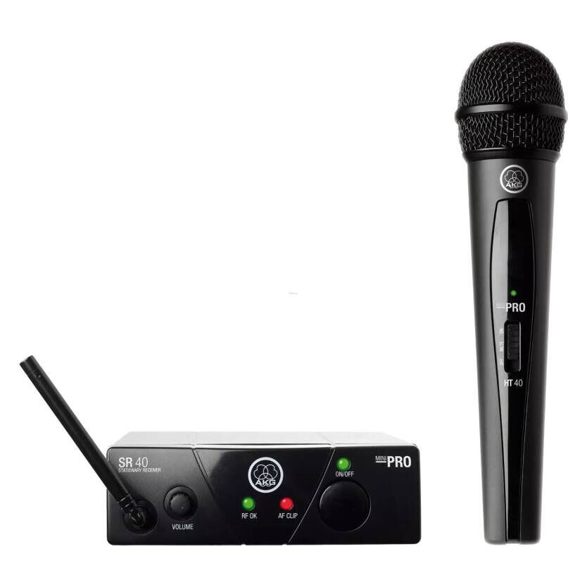 AKG WMS-40 MINI VOCAL SET BD US25A MIKROFON BEZPRZEWODOWY DO RĘKI SYSTEM DORĘCZNY