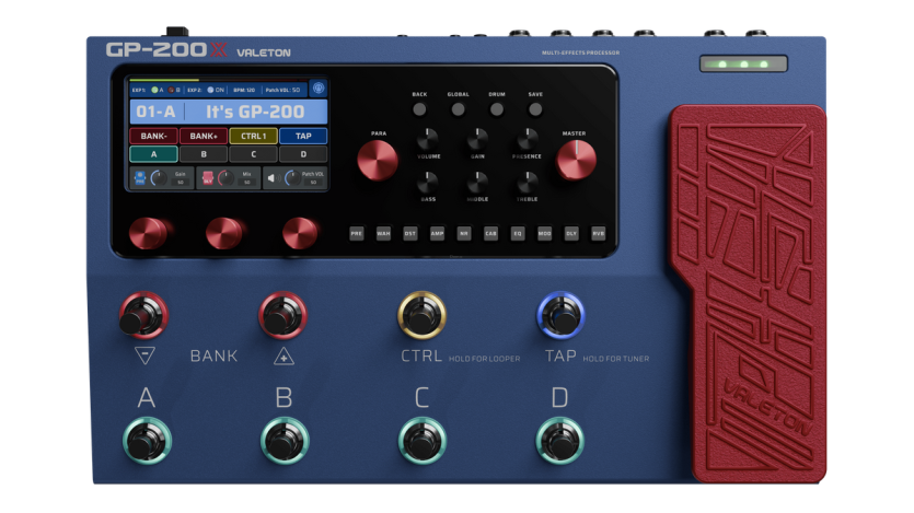 Valeton GP-200X - multiefekt gitarowy