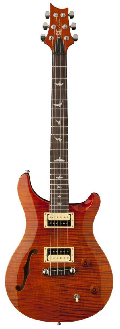 PRS SE Custom 22 Semi-Hollow OR - gitara elektryczna