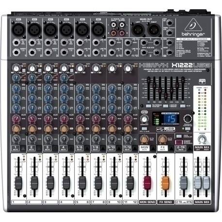 Behringer X1222USB Mikser audio