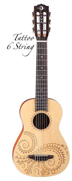 Luna  Ukulele -  6 Strunowe TAT6