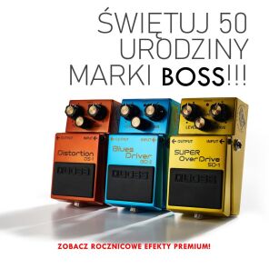 50 lat marki BOSS: Zobacz rocznicowe efekty do gitar elektrycznych