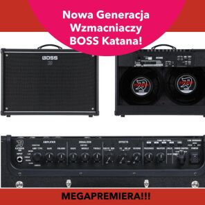 MEGAPREMIERA: 3 generacja wzmacniaczy BOSS Katana!