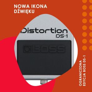 Limitowana edycja ikony w bieli: BOSS DS-1 WH Distortion