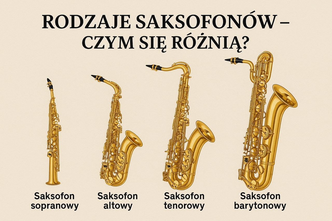 Rodzaje saksofonów - Czym się różnią?